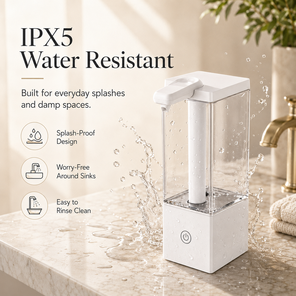 ✨Automatic Soap Dispenser✨Touch-Free. Clean Smarter.
