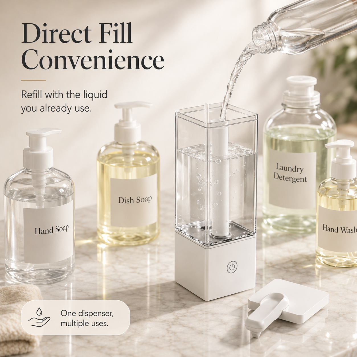 ✨Automatic Soap Dispenser✨Touch-Free. Clean Smarter.