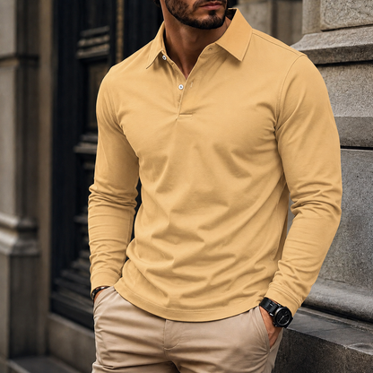 🪐 Men's Slim-Fit Summer Polo Shirt
