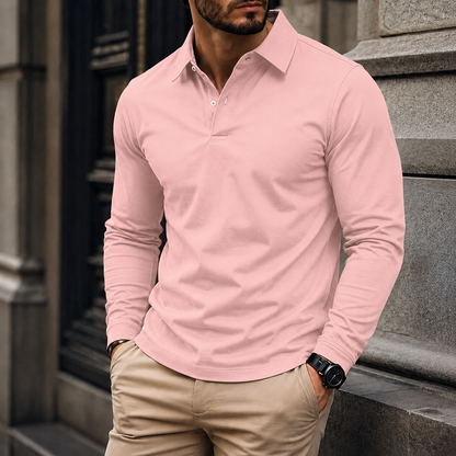 🪐 Men's Slim-Fit Summer Polo Shirt