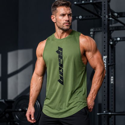 🎽 Men's Wide-Shoulder Training Tank Top