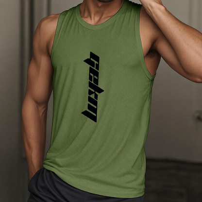 🎽 Men's Wide-Shoulder Training Tank Top