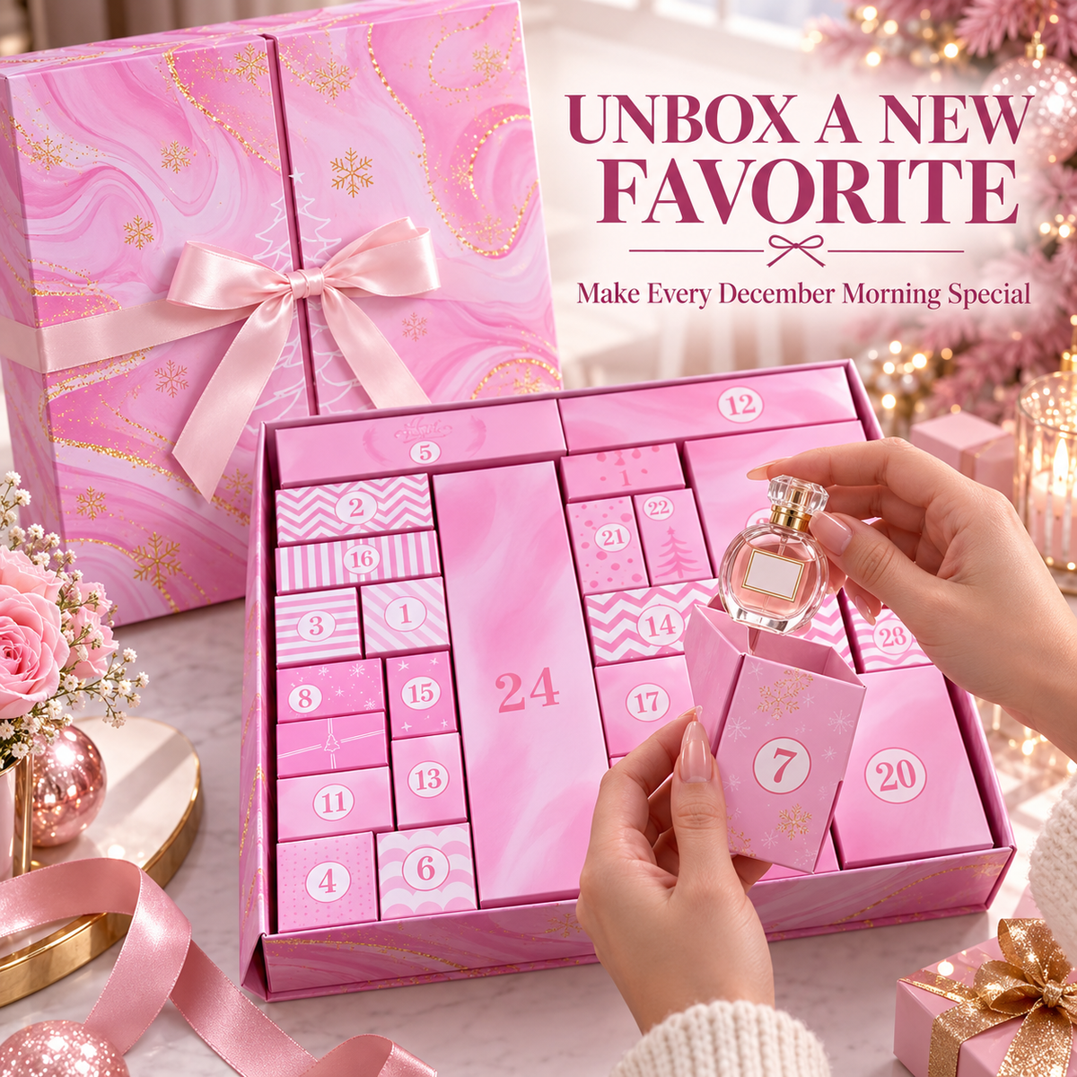 ✨ Fragrance Advent Calendar – 24 Mini Scent Surprises For Her