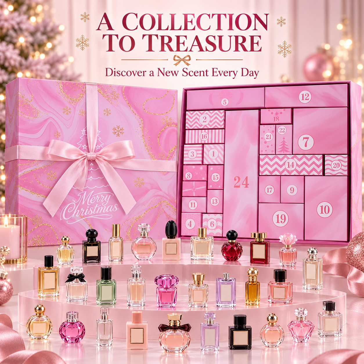 ✨ Fragrance Advent Calendar – 24 Mini Scent Surprises For Her