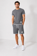 🌊 Men's Faux-Layering Summer Short Set