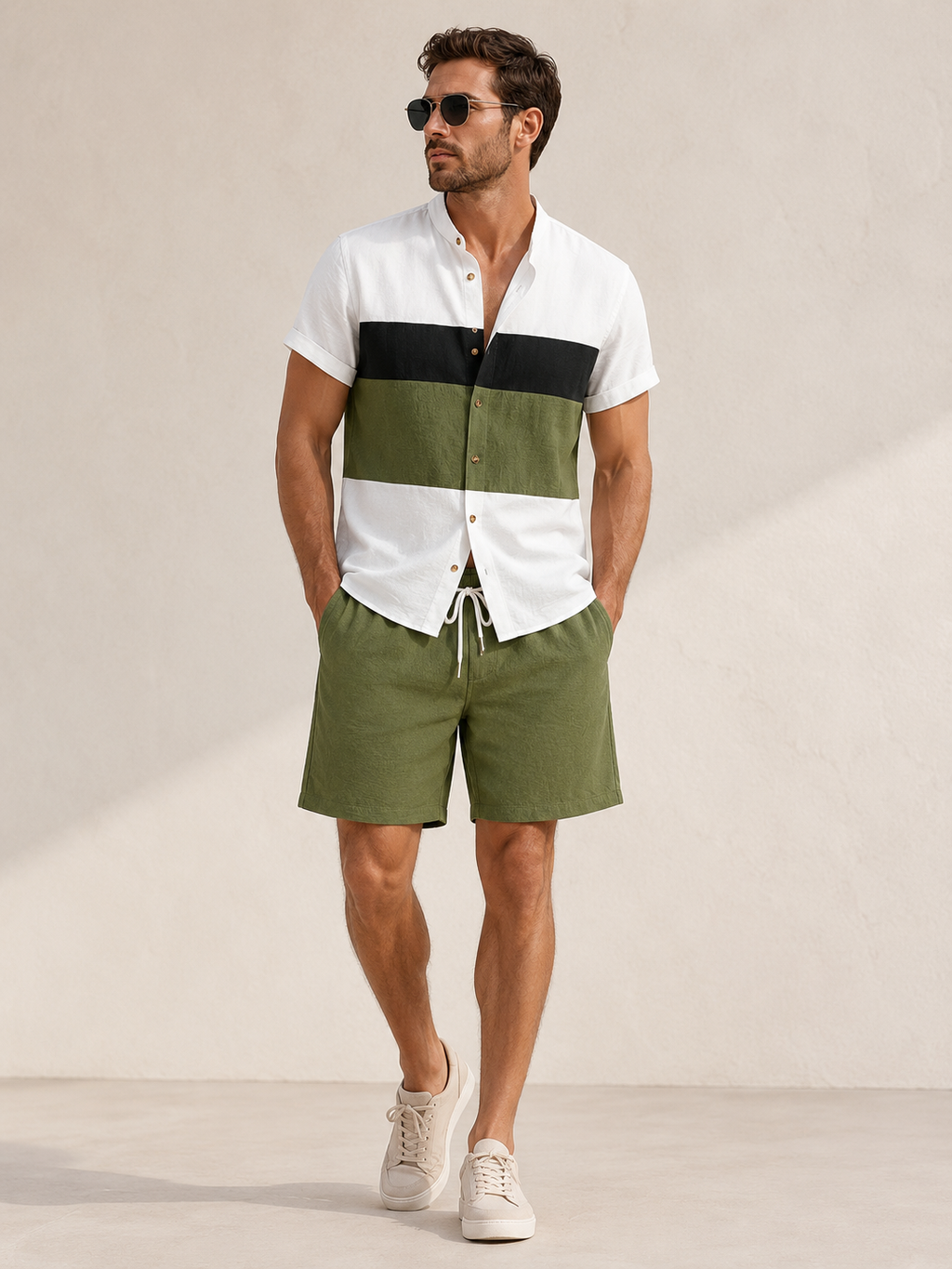🌴 Men's Loose Casual Fashion 2-Piece Set
