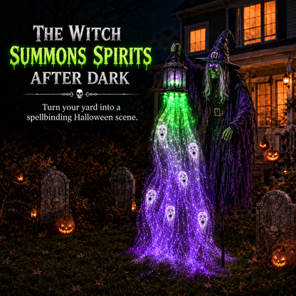 🔥Animated Halloween Soul Harvester Garden Light Collection💀