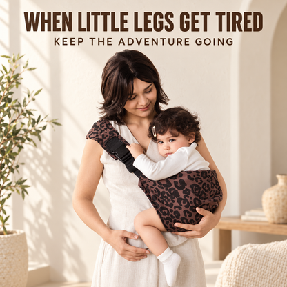 👶 “Carry Me” Toddler Hip Carrier – Quick & Compact Assisted Carry for Tired Little Legs