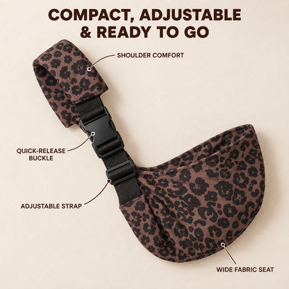 👶 “Carry Me” Toddler Hip Carrier – Quick & Compact Assisted Carry for Tired Little Legs