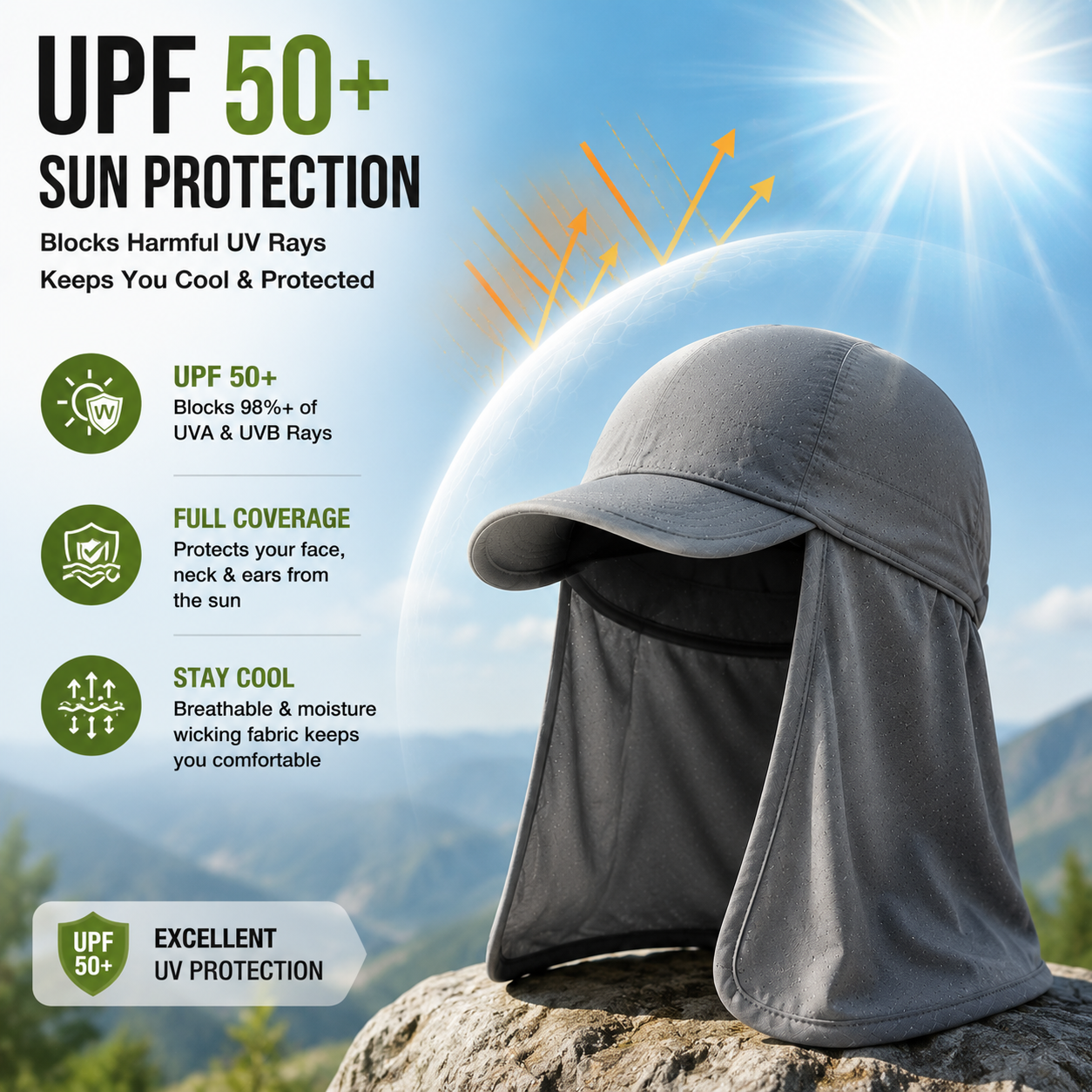 ⚡Hot Sales 49% OFF🔥3-pack Cooling Skull Cap Elastic Hard Hat☀️