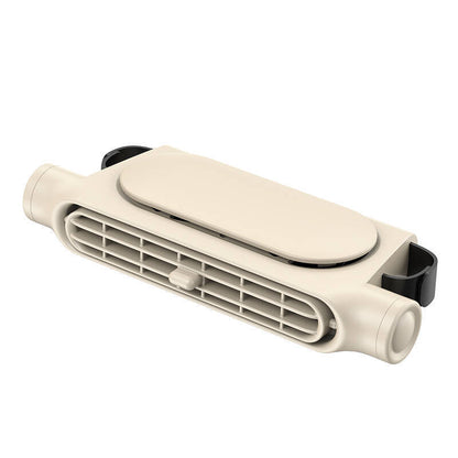 🚗 3000mAh Rechargeable Cordless Car Seat Cooling Fan with 3-Speeds