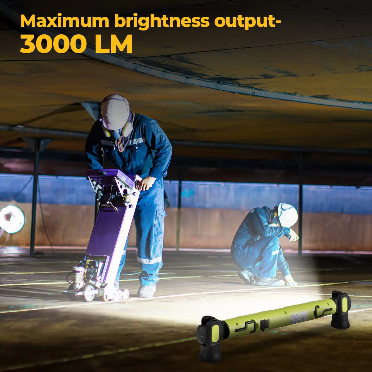 👨‍🔧【Father's Day Gift】🔧BougeRV Under Hood Light Bar – 3000LM Magnetic LED, 5200mAh Cordless, for Mechanic & Garage