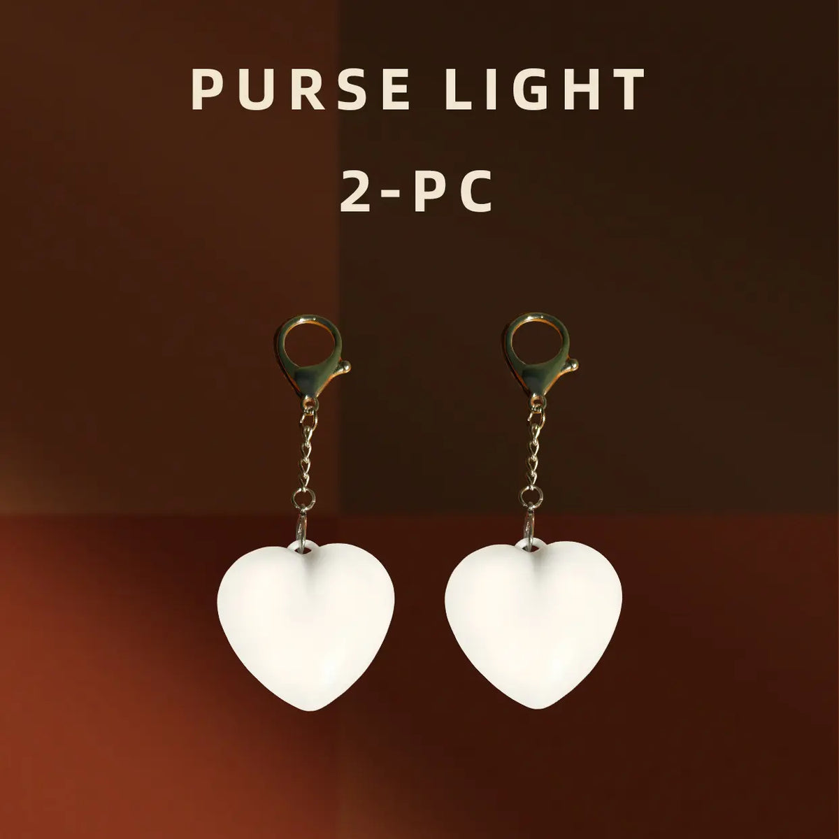 🤍 Heart LED Light, Light Up Your Dark Handbag Instantly