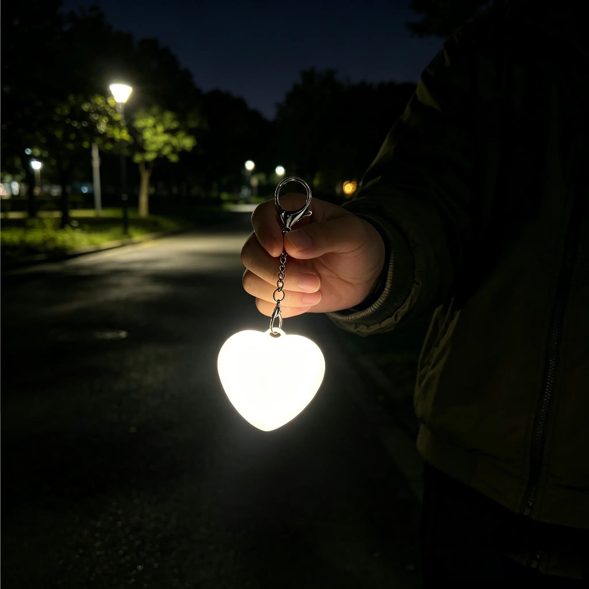 🤍 Heart LED Light, Light Up Your Dark Handbag Instantly