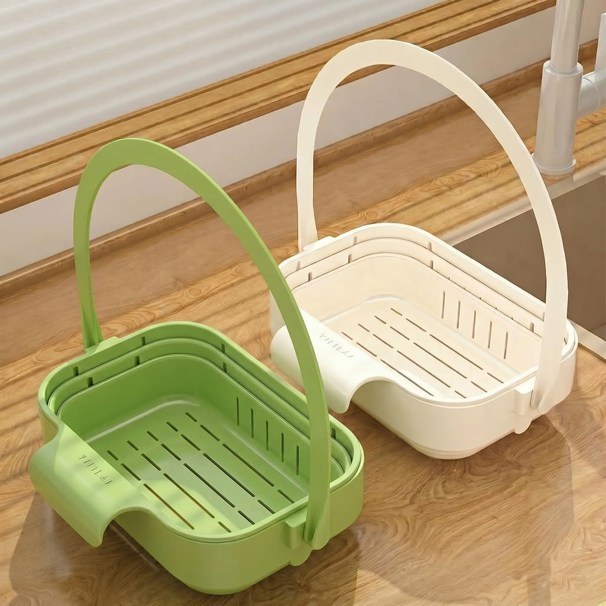 🧺Foldable Hanging Sink Drain Basket