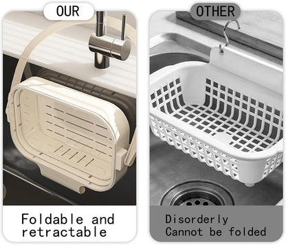 🧺Foldable Hanging Sink Drain Basket
