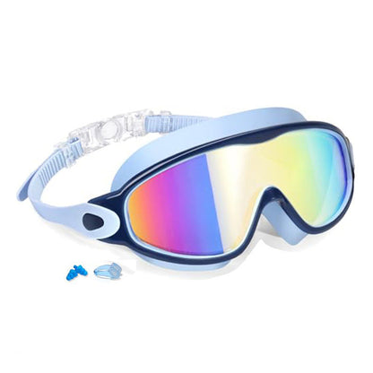 Kids Swim Goggles – Anti-Fog, UV Protection, Leakproof Swimming Goggles with Earplugs, Nose Clip & Protective Case