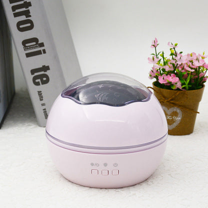 360° Rotating Star Projector Night Light – USB Galaxy Projection Lamp for Kids & Bedroom Decor