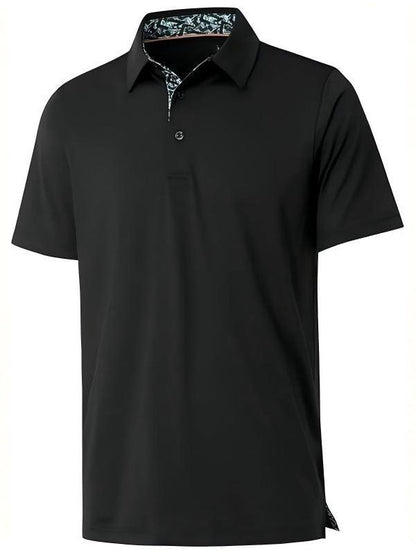 👕 Men's Quick-Dry Performance Polo Shirt | Moisture-Wicking & UPF30+