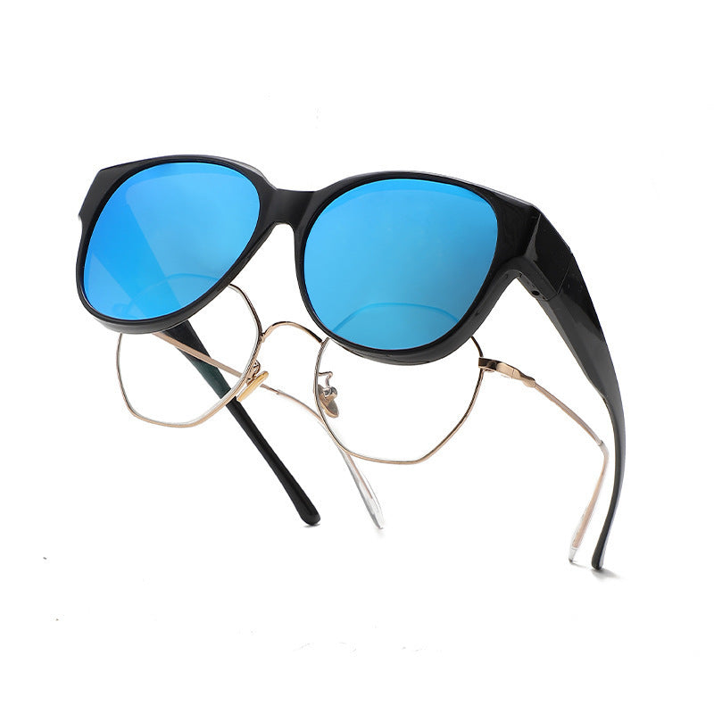 Fit-Over Prescription Sunglasses – Oversized UV400 Protective Sunglasses for Eyeglass Wearers