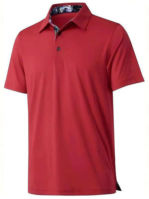 👕 Men's Quick-Dry Performance Polo Shirt | Moisture-Wicking & UPF30+