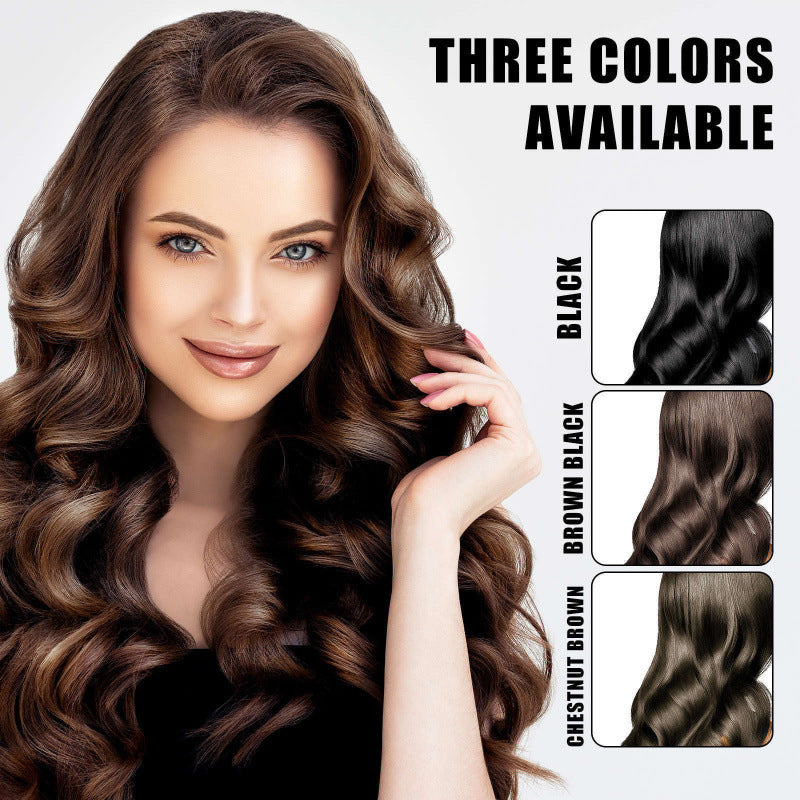 Fruit Extract Hair Dye Comb / Hair Dye Cream — Portable Home Use, Gentle Plant-Based Hair Dye for Full Hair Coloring, Reusable No Mix Hair Color