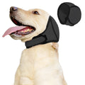 Dog Calming Ear Wrap Hoodie, Soft Waterproof Noise-Reducing Ear Muffs for Bathing, Grooming, Travel, Fireworks, and Everyday Comfort