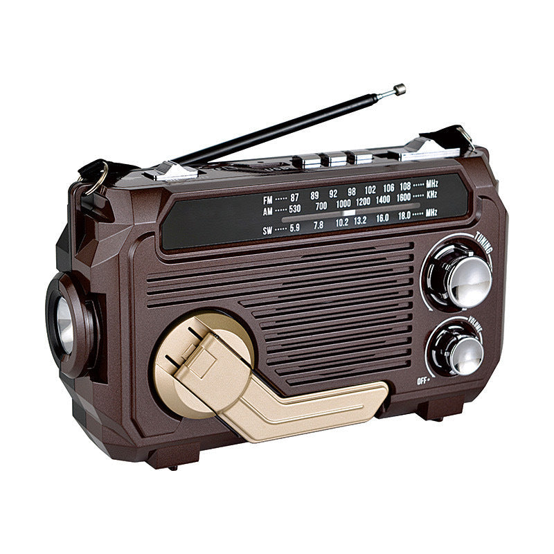 Multifunctional Solar-Powered Radio