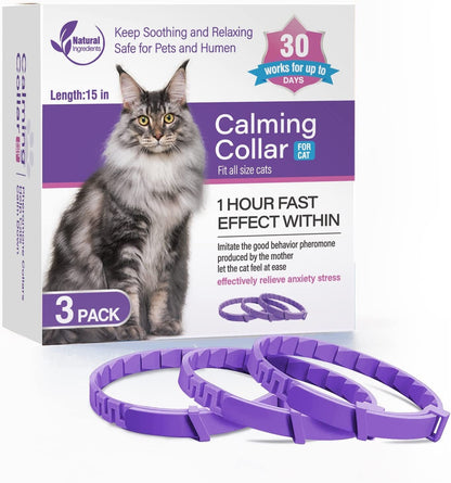 Adjustable Fresh-Scent Dog Collar Set (3 PCS) – Lightweight & Comfortable for Large Dogs