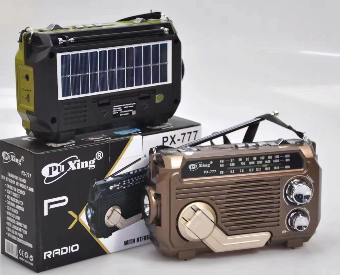 Multifunctional Solar-Powered Radio
