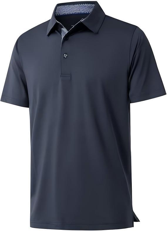 👕 Men's Quick-Dry Performance Polo Shirt | Moisture-Wicking & UPF30+