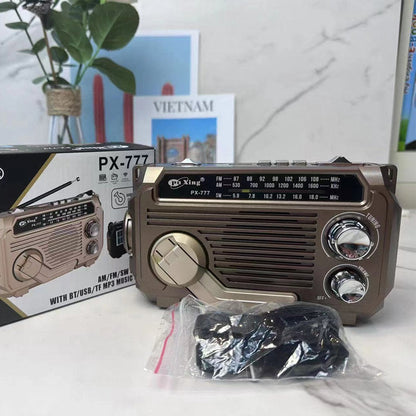 Multifunctional Solar-Powered Radio