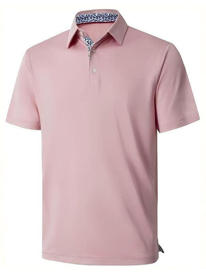 👕 Men's Quick-Dry Performance Polo Shirt | Moisture-Wicking & UPF30+