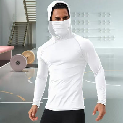 ☀️Hooded Sun Shirts for Men upf 50