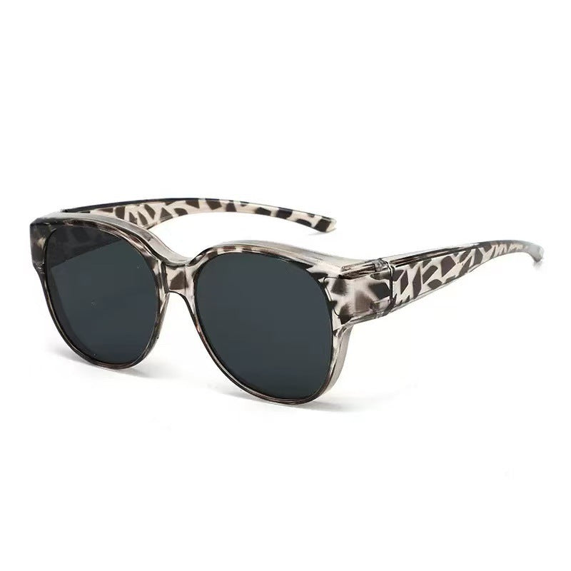 Fit-Over Prescription Sunglasses – Oversized UV400 Protective Sunglasses for Eyeglass Wearers