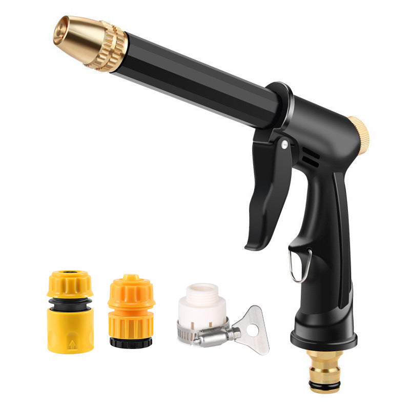 Portable High Pressure Water Sprayer – Adjustable Garden Hose Nozzle for Car Washing, Pet Cleaning, Gardening & Outdoor Cleaning