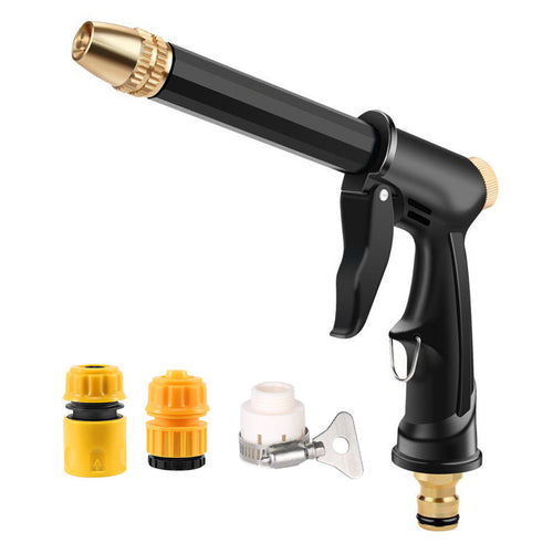 Portable High Pressure Water Sprayer – Adjustable Garden Hose Nozzle for Car Washing, Pet Cleaning, Gardening & Outdoor Cleaning