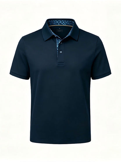 👕 Men's Quick-Dry Performance Polo Shirt | Moisture-Wicking & UPF30+