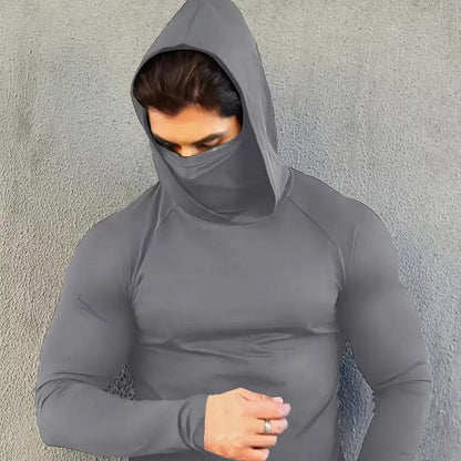 ☀️Hooded Sun Shirts for Men upf 50