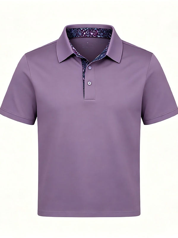 👕 Men's Quick-Dry Performance Polo Shirt | Moisture-Wicking & UPF30+