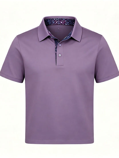 👕 Men's Quick-Dry Performance Polo Shirt | Moisture-Wicking & UPF30+