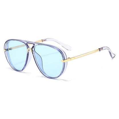 Retro Aviator Sunglasses | 2026 New Fashion Multi-Color Gradient Shades