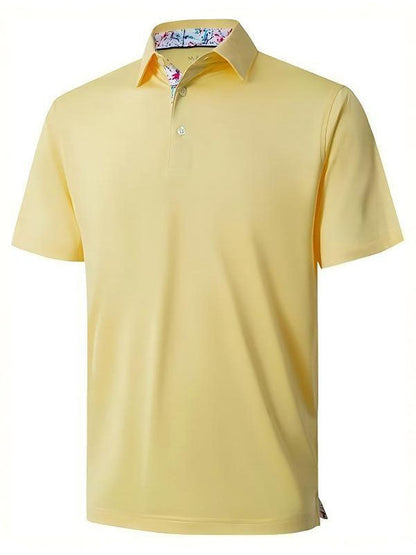 👕 Men's Quick-Dry Performance Polo Shirt | Moisture-Wicking & UPF30+