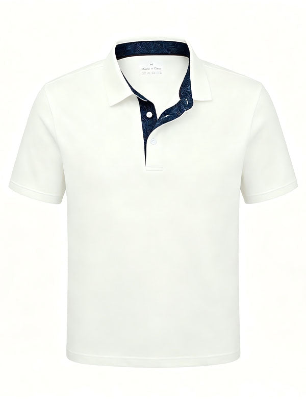 👕 Men's Quick-Dry Performance Polo Shirt | Moisture-Wicking & UPF30+