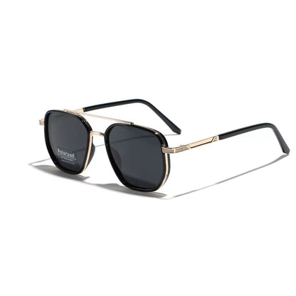 Fashion Geometric Double-Beam Sunglasses