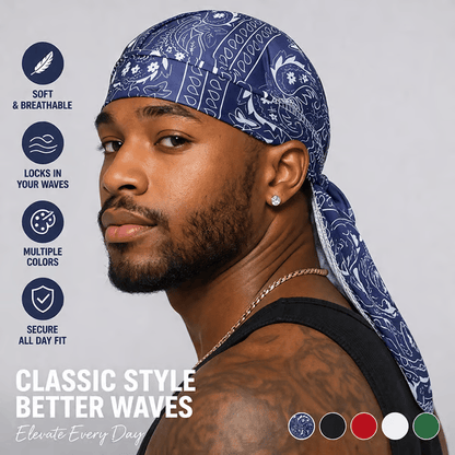 BUY 1 FREE 1 🏝️Paisley Cooling Headscarf Cap