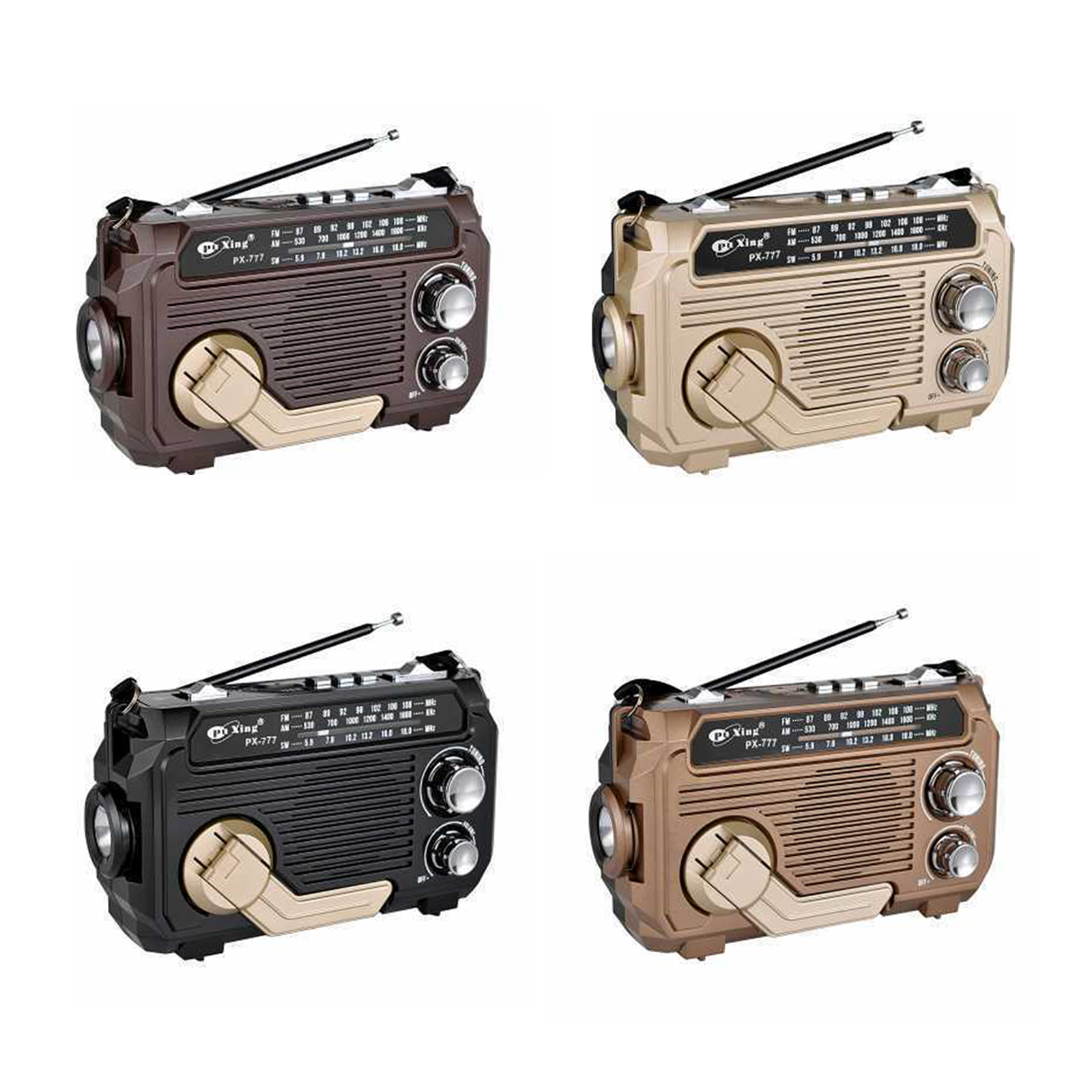 Multifunctional Solar-Powered Radio