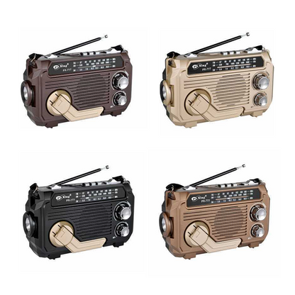 Multifunctional Solar-Powered Radio