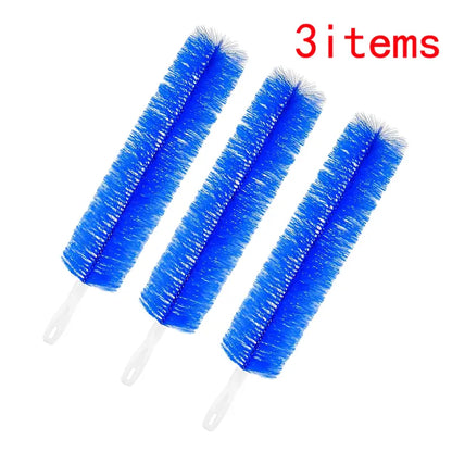 3-Pack Bendable Microfiber Dust Remover Brushes – Reusable Fan Cleaning Duster for Ceiling Fans, Air Vents, Curtains, Cars & Hard-to-Reach Spaces