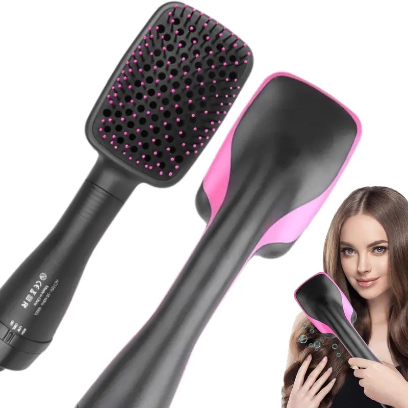 2-in-1 Comfort Comb Hair Dryer & Styler – Fast Drying Hot Air Brush for Straightening, Smoothing & Everyday Styling
